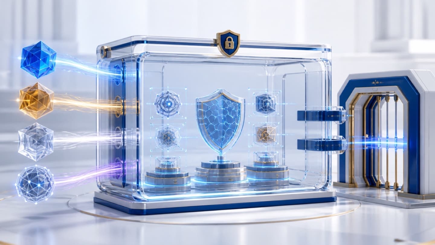 Geavanceerd AI-model in een transparante cybertestruimte met een voorafgaand beoordelingstraject.
