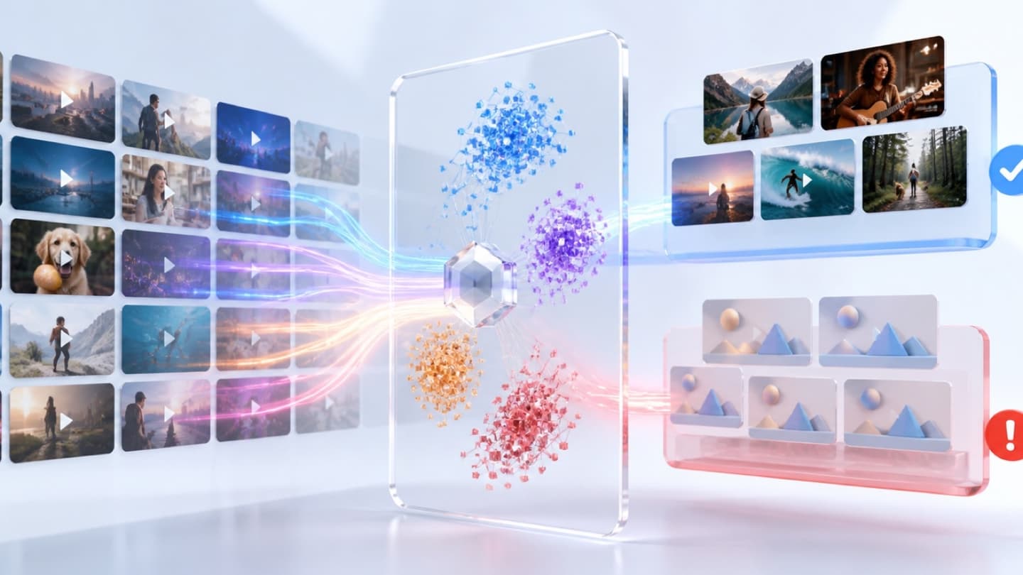 Transparant moderatiesysteem dat gecoördineerde synthetische mediakanalen opspoort en geverifieerde menselijke content beschermt.